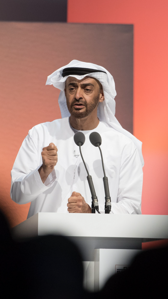 محمد بن زايد خلال #مجلس_محمد_بن_زايد_لأجيال_المستقبل